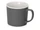Кружка Nancy, 360 мл, серая / белая фото