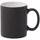Кружка Promo матовая, черная фото