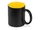 Кружка Subcolor BLK, черный, желтый фото
