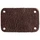 Лейбл кожаный Beta, S, коричневый фото