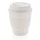 Многоразовый стакан для кофе с закручивающейся крышкой, белый, 350 мл фото