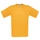 Футболка мужская B&C Exact 190, желтая фото