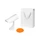 Оптом Набор подарочный Prisma, Auris: увлажнитель воздуха, зарядное устройство, оранжевый / белый для нанесения логотипа или надписи Набор подарочный Prisma, Auris: увлажнитель воздуха, зарядное устройство, оранжевый / белый фото