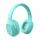 Наушники беспроводные Pero BH04, бирюзовые фото