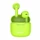 Наушники-вкладыши беспроводные True Wireless Pero TWS05 Colorful, салатовые фото