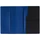 Обложка для паспорта Multimo, черная / синяя фото