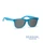 Очки солнцезащитные в оправе из полипропилена, бирюзовые фото