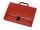 Папка-портфель А4, красная фото