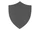 Патч «Щит», нубук, серый фото