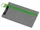 Пенал Holder из переработанного полиэстера RPET, серый / зеленый фото