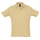 Поло мужское Sol's Summer 170, бежевое фото