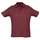 Поло мужское Sol's Summer 170, бордовое фото
