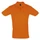 Поло мужское Sol's Perfect Men 180, оранжевое фото