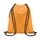 Рюкзак-мешок из переработанного полиэстера, оранжевый фото