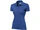 Футболка поло женская US Basic First, синяя фото