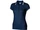 Футболка поло женская US Basic Erie, темно-синяя фото
