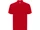Рубашка поло мужская Roly Centauro Premium, красная фото