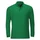 Рубашка поло с длинным рукавом мужская Sol's Winter II 210, ярко-зеленая фото