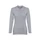 Оптом Рубашка поло женская с длинным рукавом TH Clothes Bern Women 210, серая для нанесения логотипа или надписи Рубашка поло женская с длинным рукавом TH Clothes Bern Women 210, серая фото