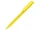 Ручка пластиковая шариковая Happy, жёлтая фото