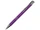 Ручка шариковая металлическая Legend Gum, soft touch, фиолетовая фото