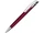 Ручка шариковая пластиковая Нормандия, бордовый металлик фото