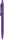 Ручка шариковая пластиковая Darom Color, фиолетовая фото