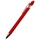 Ручка шариковая металлическая Brina, soft-touch, красная фото