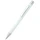 Ручка шариковая металлическая Rebecca, soft touch, белая фото