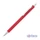 Ручка шариковая металлическая Trade, soft touch, красная фото
