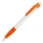 Ручка шариковая пластиковая NeoPen N9, белая / оранжевая фото