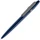 Ручка шариковая пластиковая Prodir DS5 TSM Metal Clip, синяя / серая фото