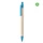Ручка шариковая из переработанных материалов Mito Pen, бирюзовая фото