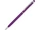 Ручка-стилус металлическая Jucy Soft, soft-touch, фиолетовая фото