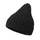 Шапка-бини вязаная «Насвязи», черная фото