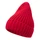 Шапка-бини вязаная «Насвязи», ярко-красная фото
