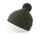 Оптом Шапка вязаная двойная c помпоном Atlantis Wind-S, темно-зеленая для нанесения логотипа или надписи Шапка вязаная двойная c помпоном Atlantis Wind-S, темно-зеленая фото