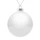 Шар елочный стеклянный Finery Gloss, 10 см, белый фото