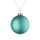 Оптом Шар елочный стеклянный Finery Matt, 8 см, матовый, бирюзовый для нанесения логотипа или надписи Шар елочный стеклянный Finery Matt, 8 см, матовый, бирюзовый фото