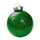 Шар новогодний Flicker, зеленый фото
