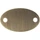 Шильдик металлический Alfa Oval, бронзовый Шильдик металлический Alfa Oval, бронзовый фото
