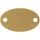 Шильдик металлический Alfa Oval, золотистый Шильдик металлический Alfa Oval, золотистый фото