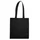 Шоппер хлопковый Mall 220, черный фото