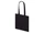 Шоппер из переработанного хлопка Basio, 280 г/м2, черный фото