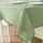 Оптом Скатерть из полиэстера Home One Herringbone, 150х213 см, зеленая для нанесения логотипа или надписи Скатерть из полиэстера Home One Herringbone, 150х213 см, зеленая фото