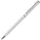 Ручка шариковая металлическая B1 Slim, белая / серая фото