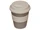 Стакан из бамбукового волокна Café, серый / бежевый фото
