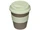 Стакан из бамбукового волокна Café, серый / зеленый фото