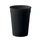 Стакан из переработанного пластика, 250 мл, черный фото