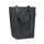Сумка шопер из фетра Taslo, черная фото